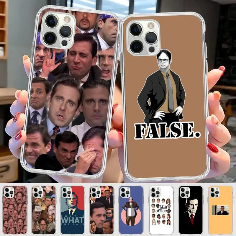 

The office tv show What She Said Phone Case for iPhone 11 12 13 mini pro XS MAX 8 7 6 6S Plus X 5S SE 2020 XR case