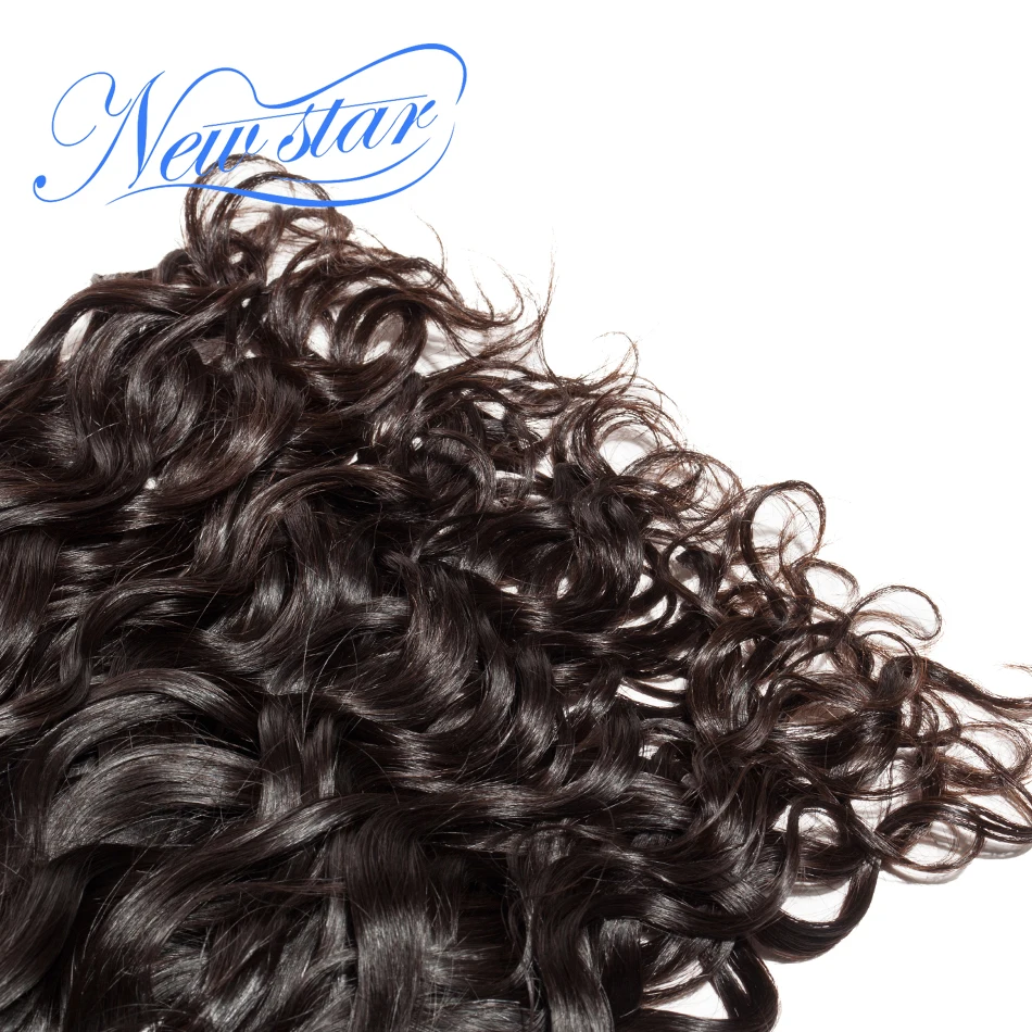 Новая звезда бразильские натуральные волнистые человеческие волосы 3 пучка