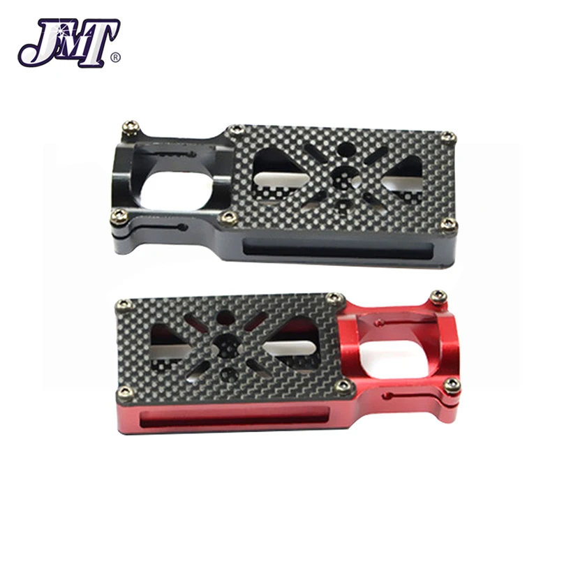 Монтажная пластина JMT D25 из алюминиевого сплава с креплением для двигателя из углеродного волокна для многороторных складных моторов дронов