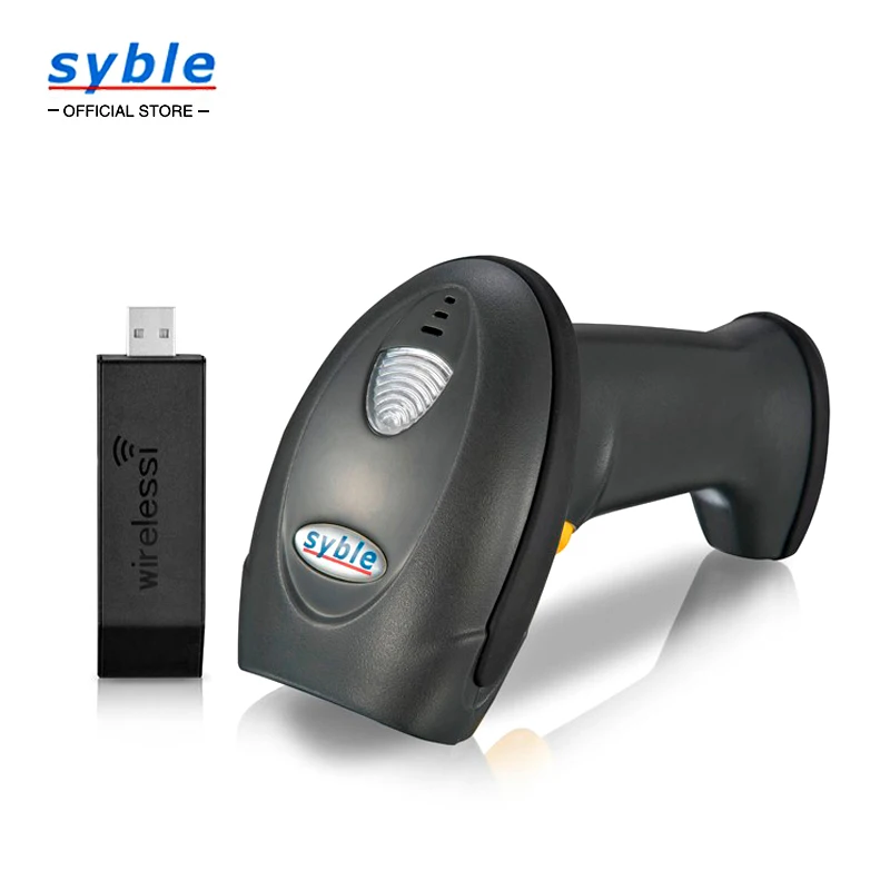 

1D Laser Scan Bar Code Reader Corded Handheld 2.4GHz Wireless Barcode Scanner Use for Alipay Payment, XB-5108R