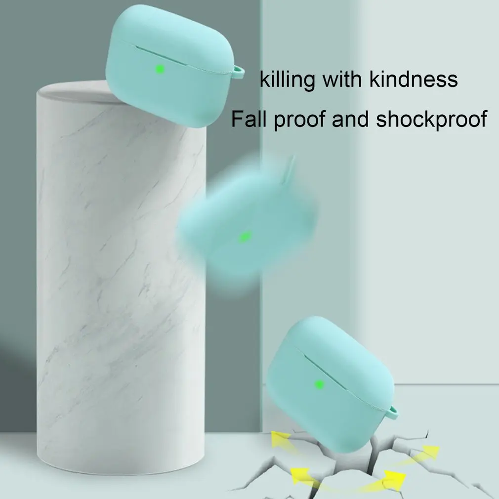 

Silicone Case For Airpods Pro 3 Case Wireless Bluetooth-compatible Protective Cover Headset Accessories For Air Pods Case