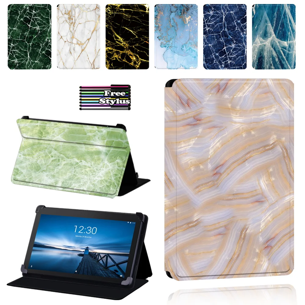 

Tablet Cover Case for Lenovo Tab E7 / E8 / E10 - Tablet Anti-fall Folio Lightweight Foldable Protective Case + Pen