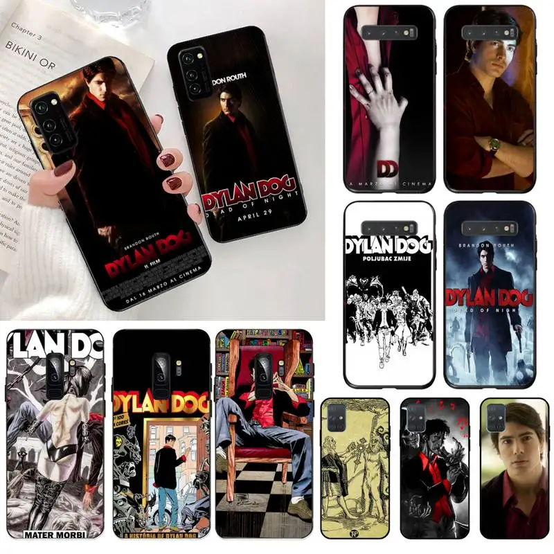 Чехол для телефона с изображением Дилана собаки из ночи Samsung S20 plus Ultra S6 S7 edge S8 S9 S10 5G