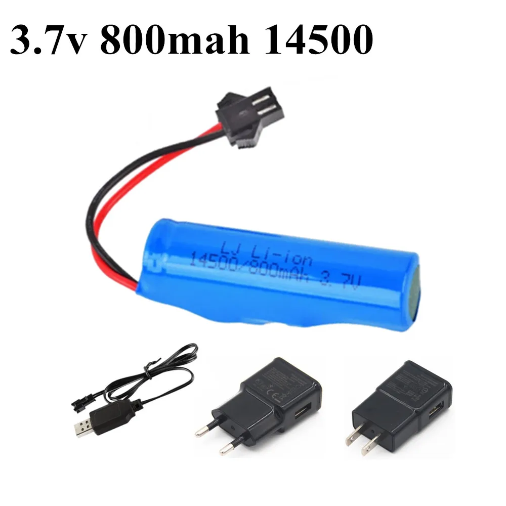 

Запчасти для автомобиля JJRC C2 D828 RC 14500 SM-2P 3,7 в 800 мАч, литий-ионный аккумулятор, зарядное устройство для радиоуправляемых трюков, самосвала, ав...