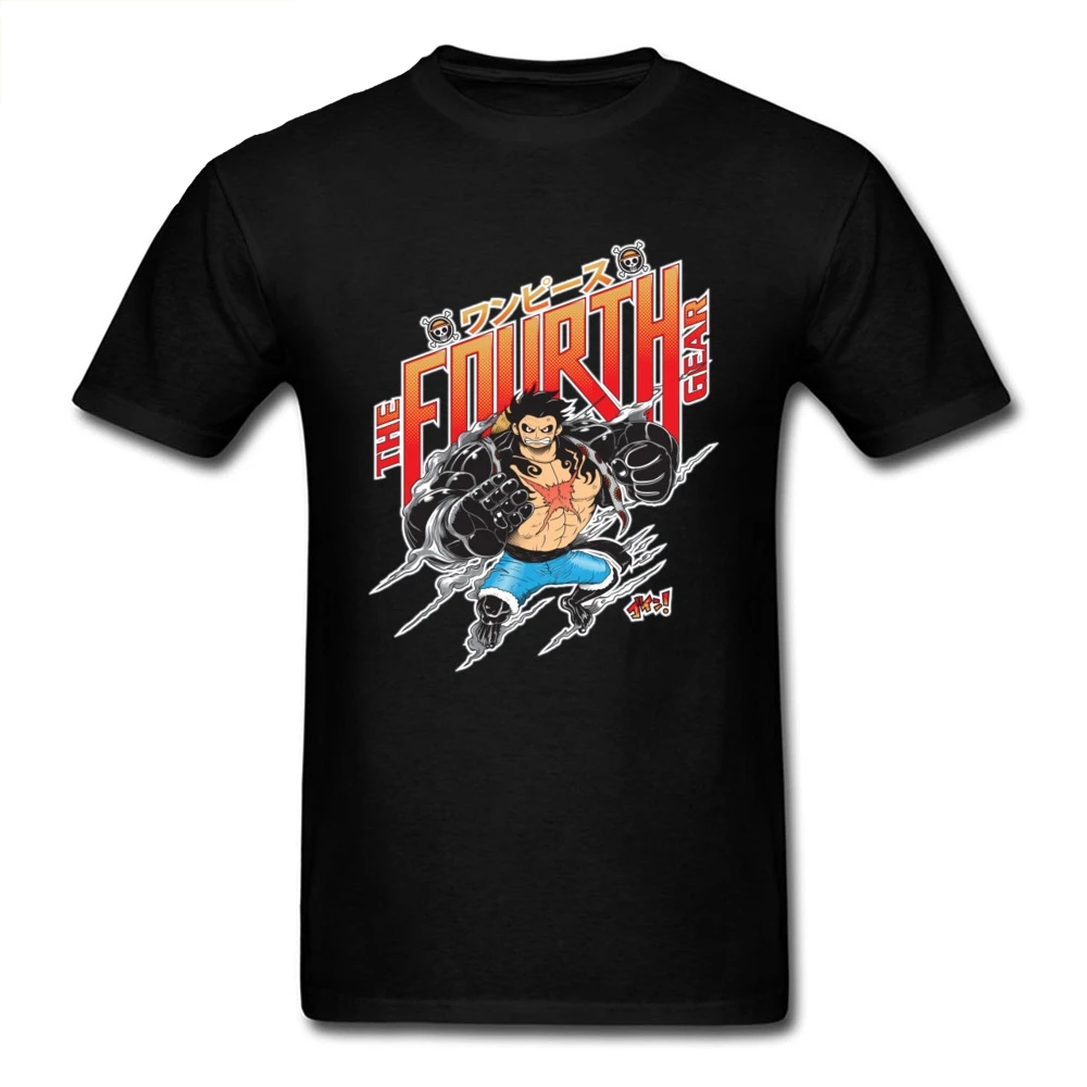 

Luffy Gear 4 T-shirt For Men One Piece Tshirt Japan Brand Anime T Shirt Tops Zoro Samurai Tees Custom Students Streetwear