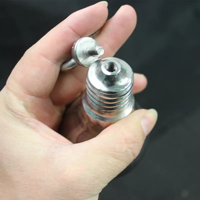 Анальная пробка в форме лампочки 8 размеров из нержавеющей стали | Красота и