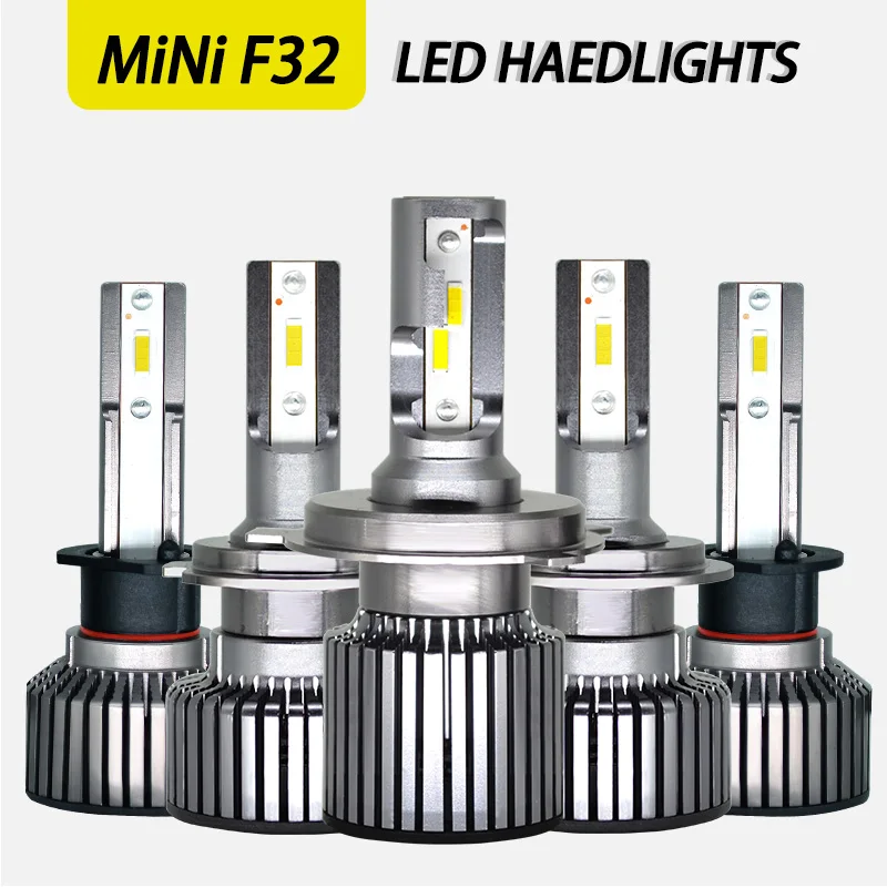 

FUXUAN Mini Canbus H4 H7 LED Car Headlight 6500K Lamp H11H8 H9 9005 HB3 9006 HB4 9012 high quality Bulbs Super bright LED Light