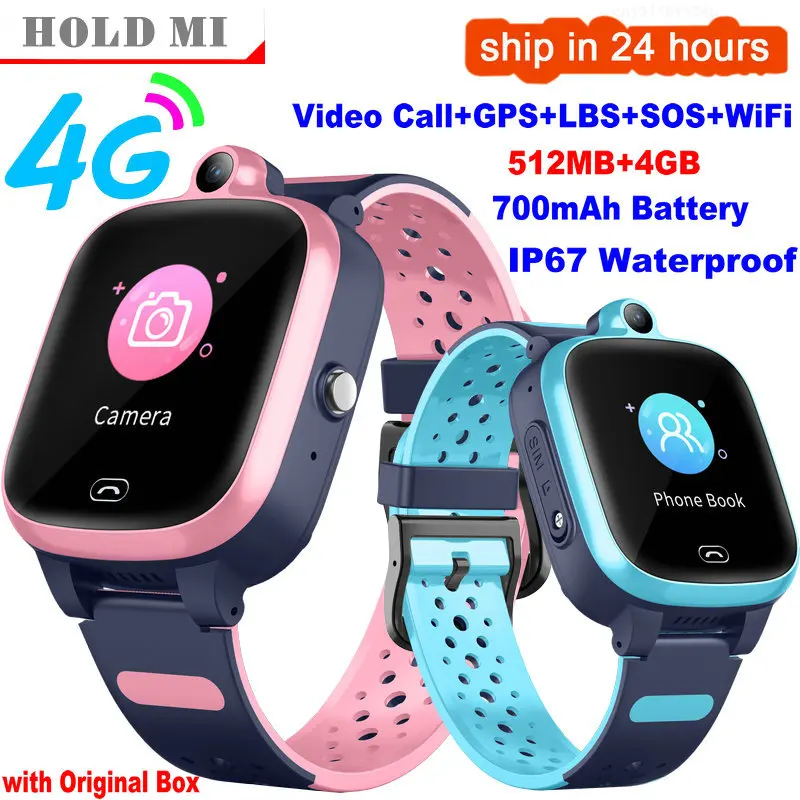 Детские Смарт часы A81 с GPS 4G позиционирование SOS тревога камера Wi Fi видеозвонок