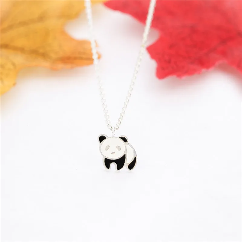 Великолепная сказка Новинка 2017 года Модные украшения Горячая Симпатичные панды