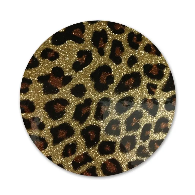 Яркий значок с изображением тигра и леопарда для одежды рюкзака декоративный