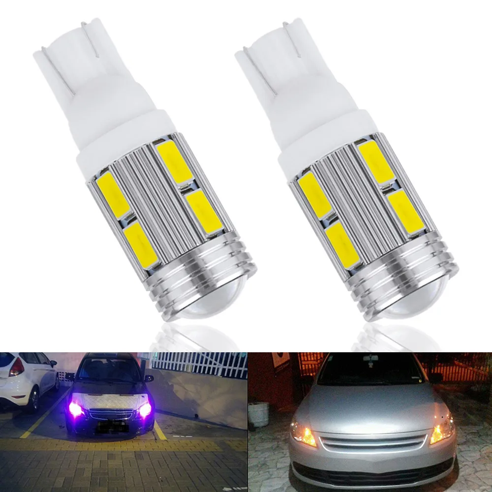 

T10 W5w White Red Blue Green Auto Led Trunk Brake Turn Signal Bulb Car Led Parking Tail Lights Reverse Lamp License Plate Light