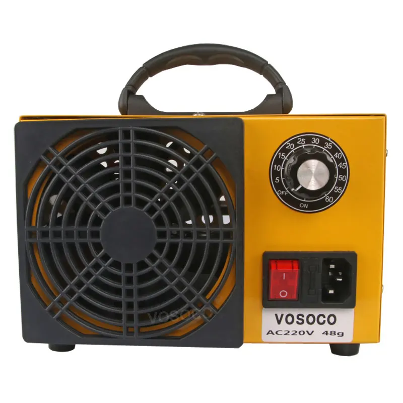 60g/h Ozone Generator Ozonator Machine Air Cleaner Ozonizer Remove Peculiar Smell With Timer 220V O3 Ozono 48g/h | Бытовая техника