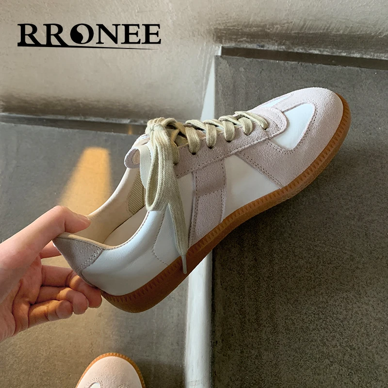 

German training shoes women's shoes 2021 autumn and winter new shoes retro board shoes small white shoes women with velvet sneak