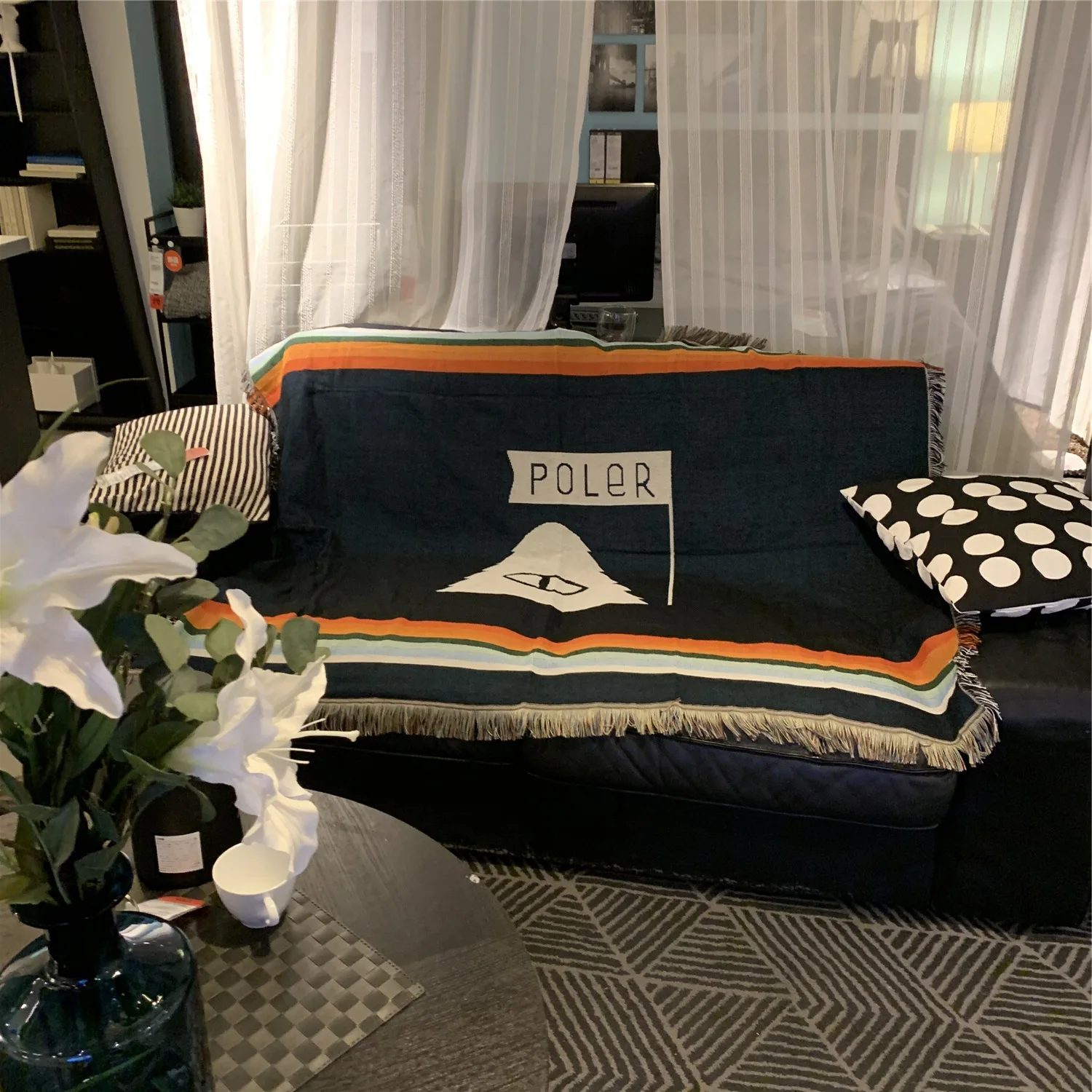 Студийное одеяло Aggcual XT121 с нордическим рисунком для скалолазания на открытом