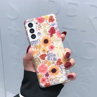 shell flower is suitable for samsung s21 s22 mobile phone case s21ultra s20plus note20 s20fe a32a72 a52 mobile phone bag