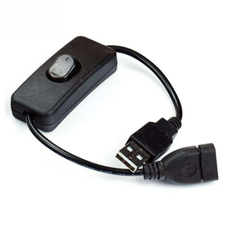 Новый удлинитель USB-кабеля 28 см USB 2 0 A папа-мама черный кабель с кабелем