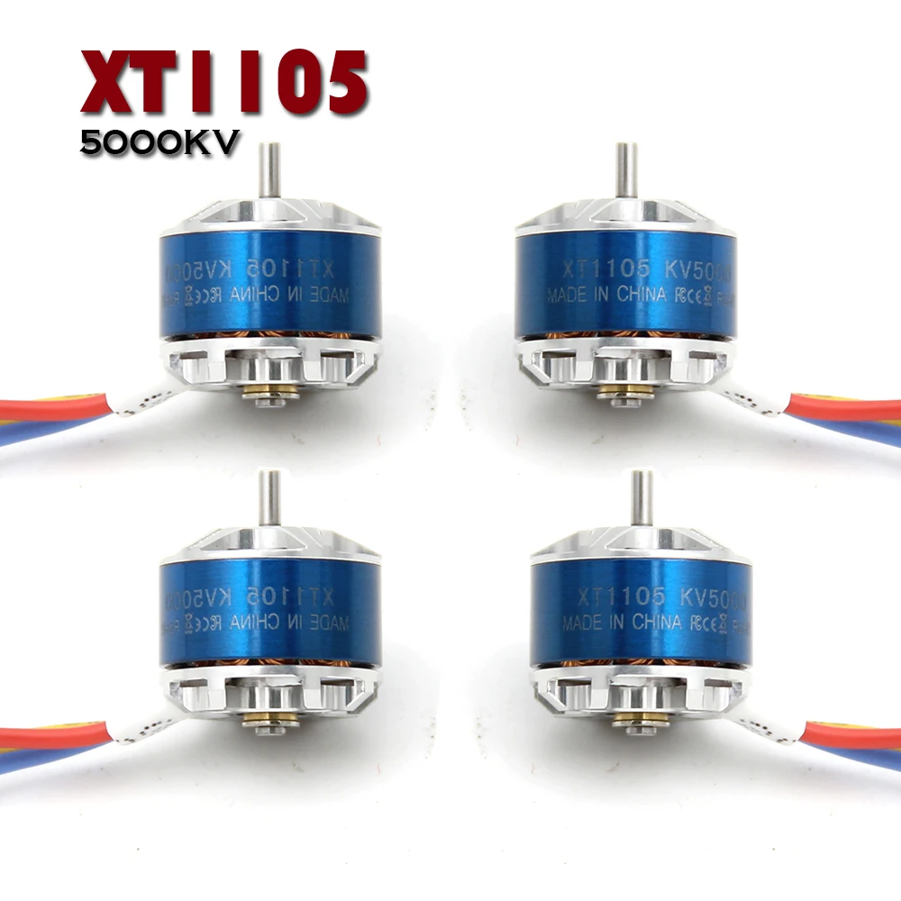 1/2/4 шт. LDARC XT1105 1105 5000KV 3S бесщеточный двигатель 1,5 мм вал для дрона с дистанционным управлением с видом от первого лица Квадрокоптер вертолет с несколькими несущими винтами, Мультикоптер