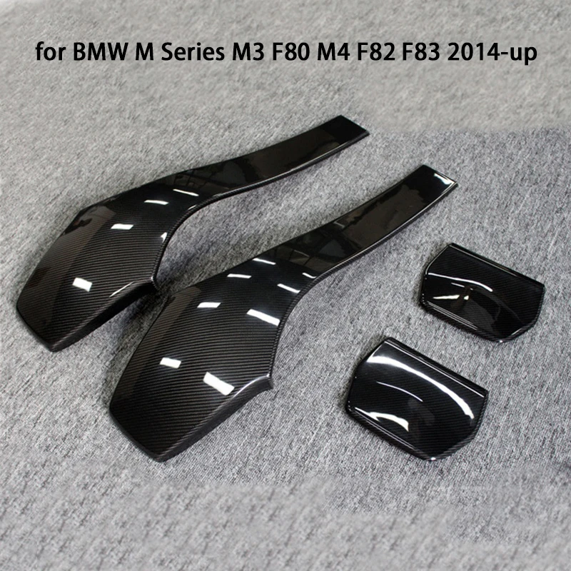 

Seat Back Cover Chair Back Patch Benches Universal for BMW M Series M3 F80 M4 F82 F83 2014-up Carbon Fiber Seatback Shell