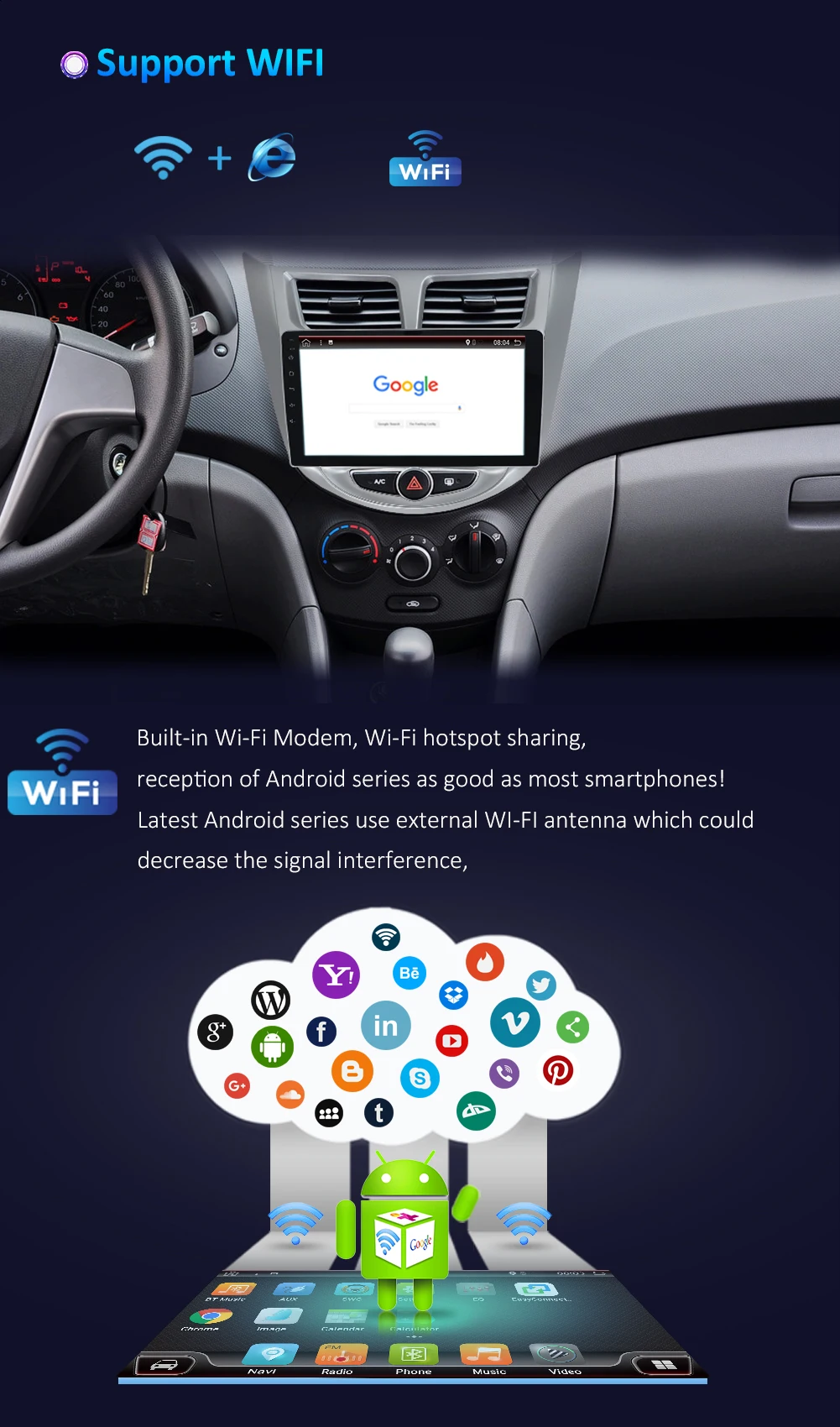 1 Din Автомобильный мультимедийный плеер для hyundai Solaris 2010- Восьмиядерный 4 Гб ОЗУ+ 64 Гб ПЗУ Авторадио автомобильный Радио стерео wifi dab obd