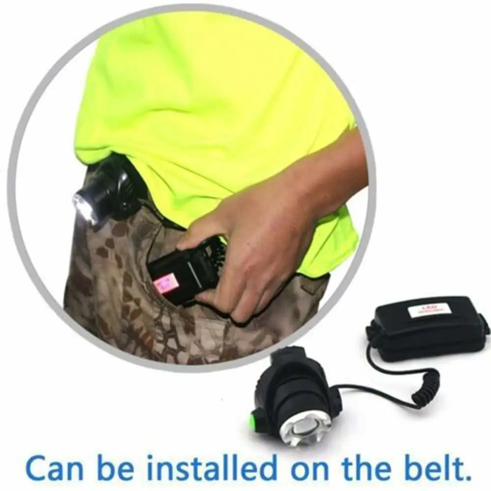 

800LM Miner'S Lamp Tool Flashlight Durable Headlamp Fishing Lights LED