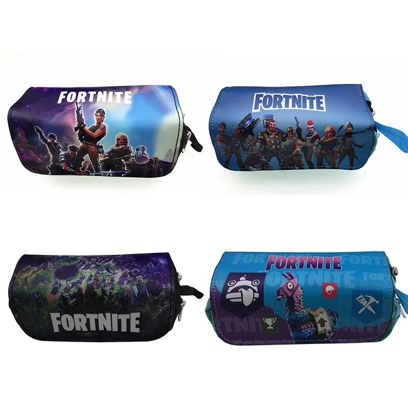 Школьные принадлежности фигурки Fortnites игровые Пеналы чехол для ручек Чехол