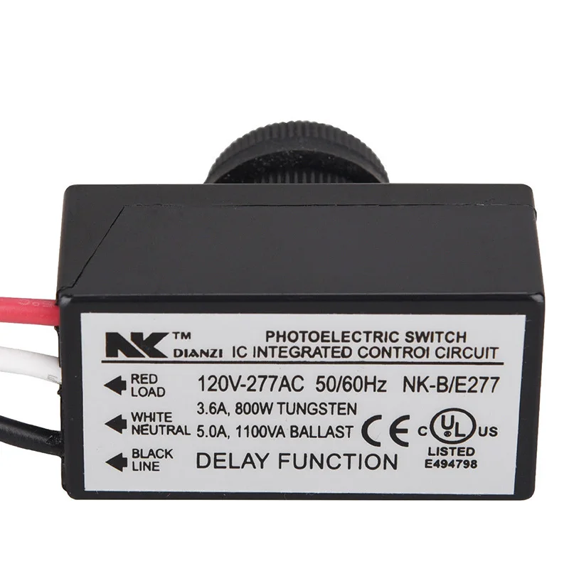 Мини-Фотоэлемент светоэлектрический переключатель светильник лампа импульсный