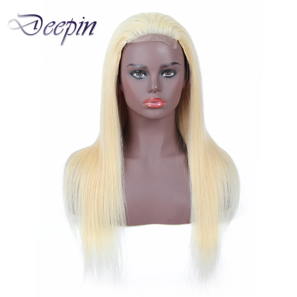 

Парики на сетке Deepin 613, прямые волосы 4x4, передние парики на сетке, бразильские человеческие волосы для женщин, парики на 180% не Реми из человеч...