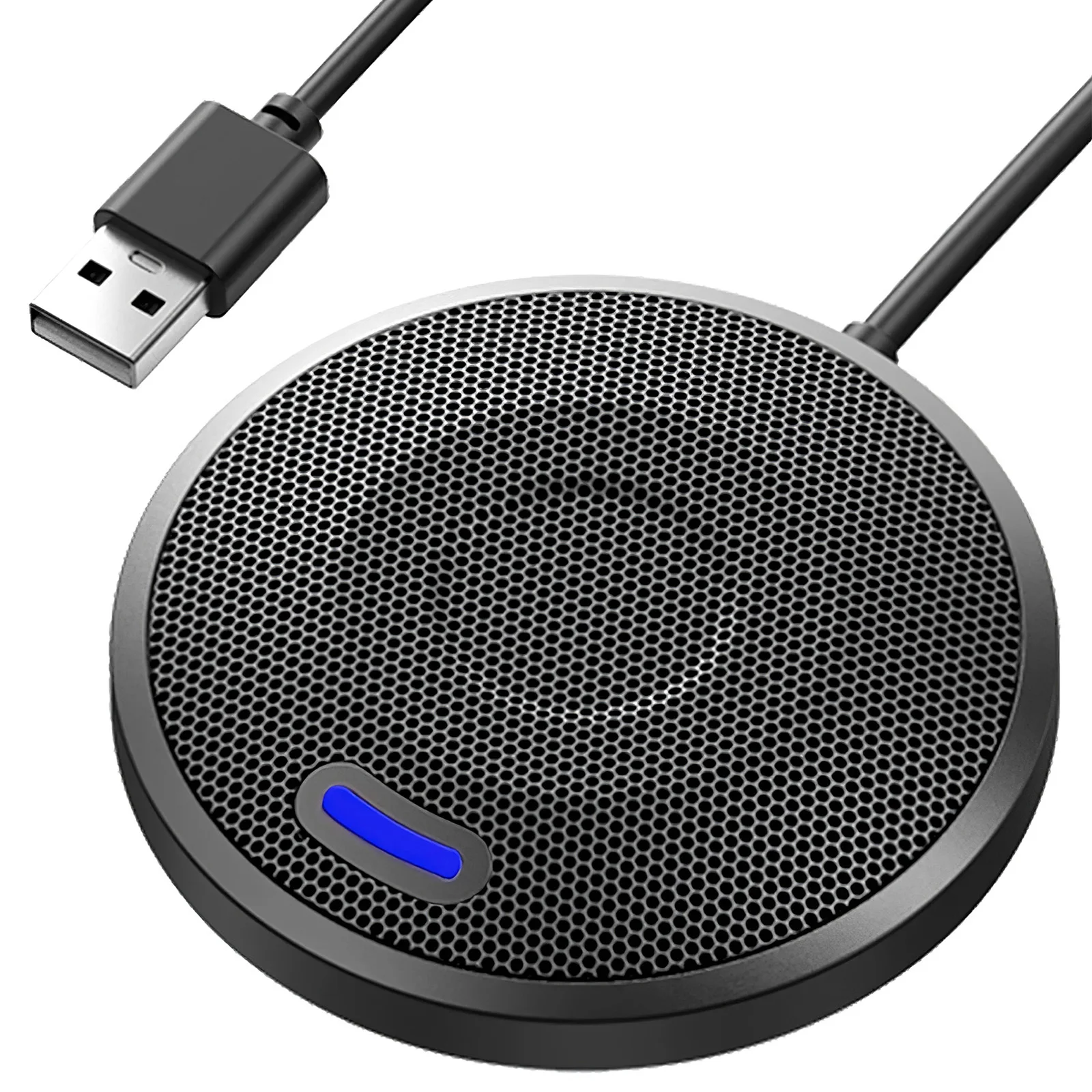 

Микрофон USB2.0, двухканальный всенаправленный микрофон, подключи и работай, компьютерные микрофоны для видеоконференций, игровых чат