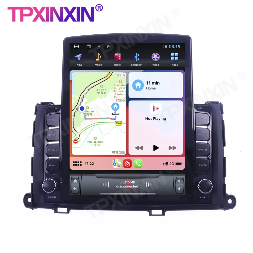 구매 테슬라 자동차 라디오 안드로이드 2011G 무선 카플레이 터치 스크린 스테레오 수신기, 자동차 라디오 플레이어 IPS DSP, 토요타 시에나 2014-128