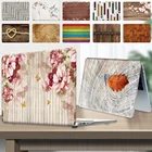 Чехол для Apple MacBook Air 1311 дюймаMacBook Pro 161315 дюймаMacbook 12 с деревянным узором