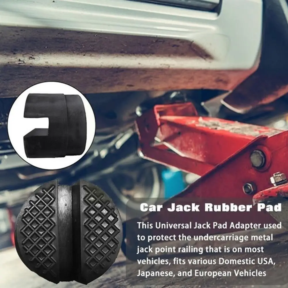 

1 шт. напольная щелевая Автомобильная резиновая накладка для домкрата защитный держатель аксессуары подставка автомобильные инструменты д...
