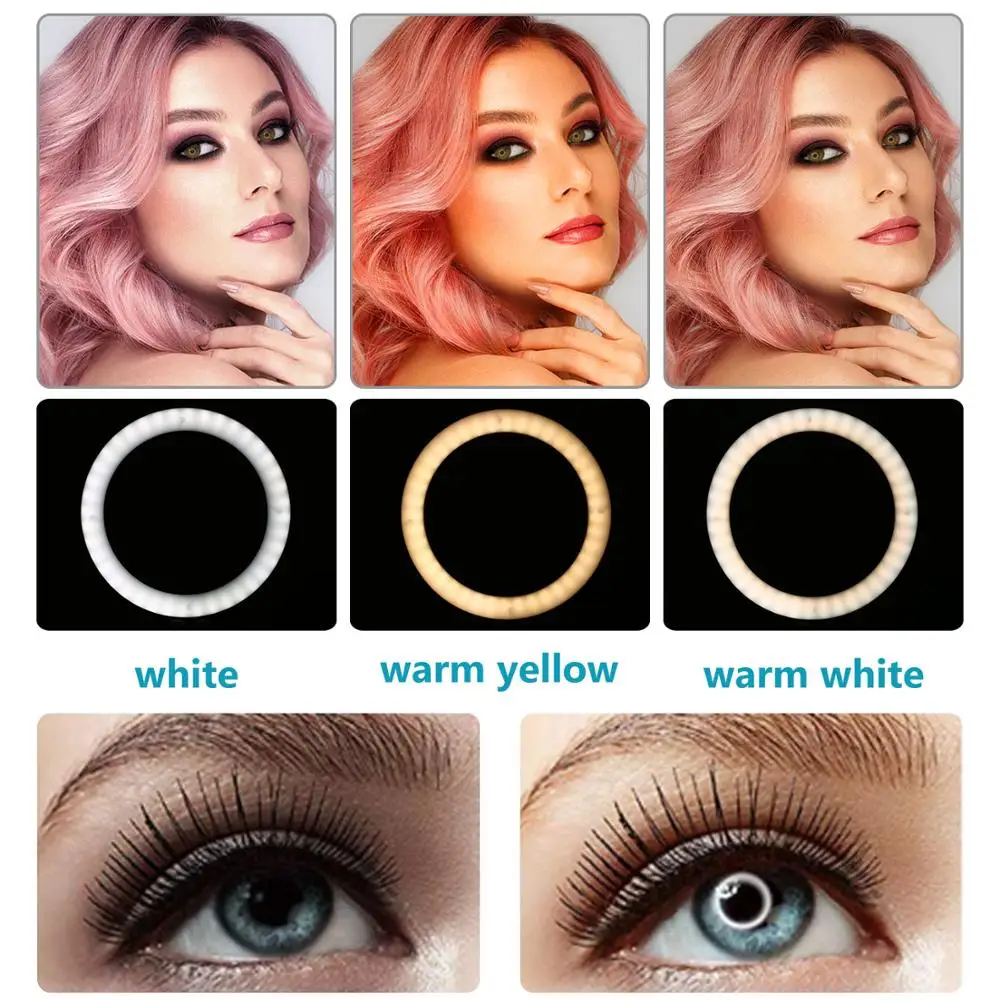 Neewer 8 9 дюймовая подсветка веб камеры для Logitech с регулируемой яркостью USB