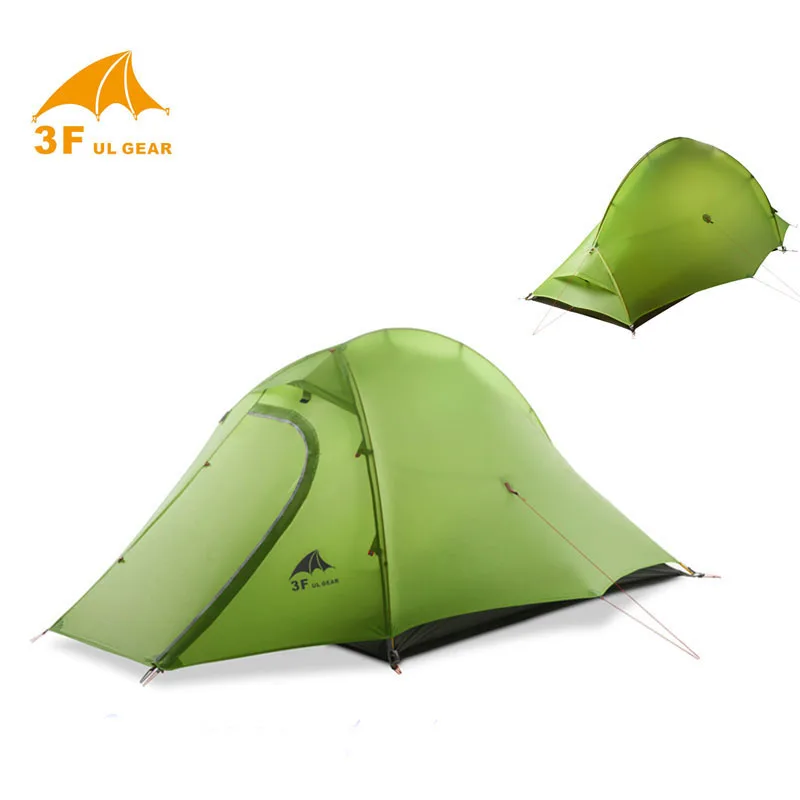 3F Gear no see um net Zheng tu 2 для кемпинга 3 сезона/4 сезона человек светильник из