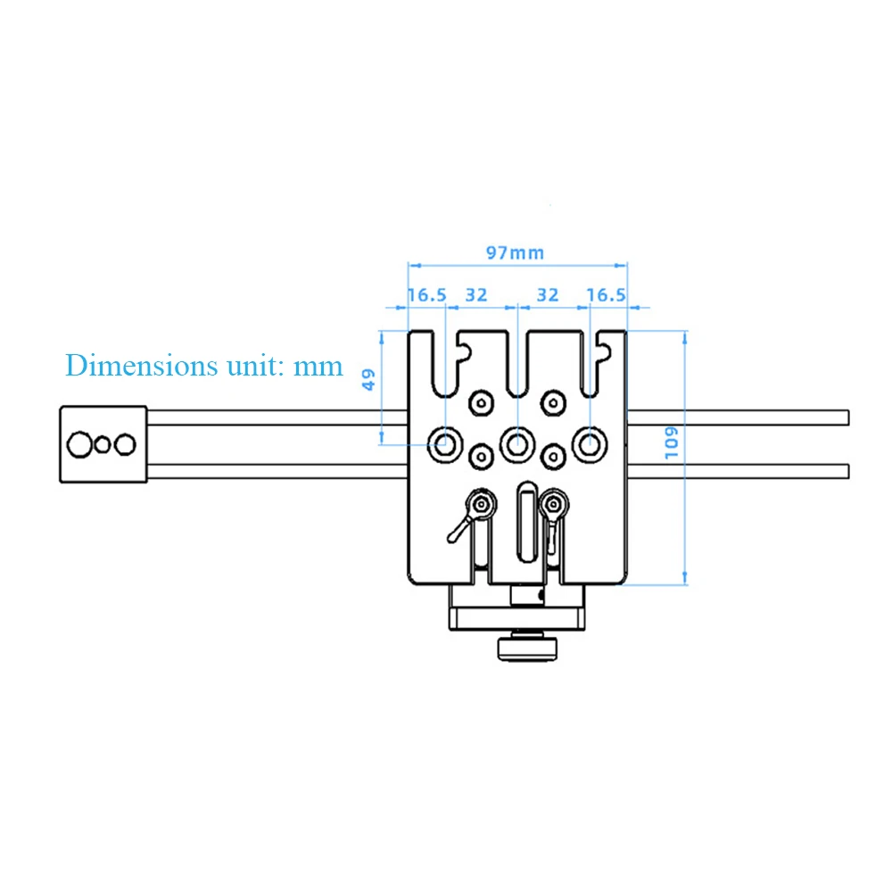 

3 in 1 Dowel Drilling Jig Drilling Aid Dowel Gauge Drilling Template Guide Kit Woodworking Holes Positioning Jig Joiner System