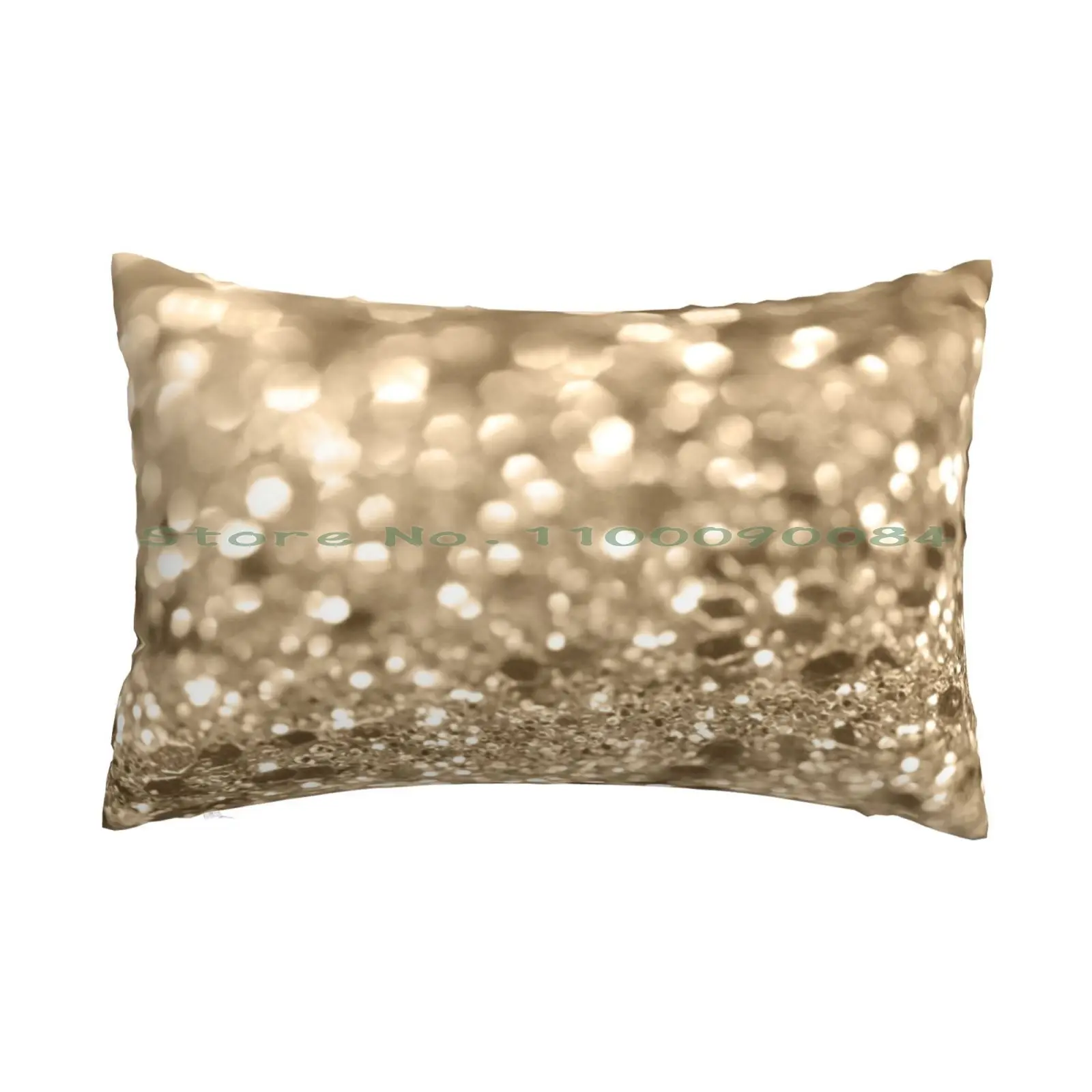 

Блестящий чехол цвета шампанского с золотыми блестками #2 (искусственные блестки) # блестящий # Декор # художественный Чехол на подушку 20x30 50*75...