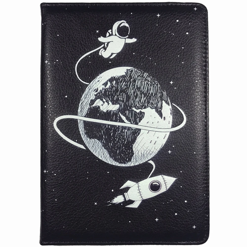 PU leather print Case for KOBO Glo N613 Reader Cover for KOBO Glo HD Protective shell case
