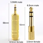 Аудио адаптер 6,5 мм стерео разъем штекер на 3,5 мм гнездо разъем для наушников усилитель AV микрофон динамик конвертер H10