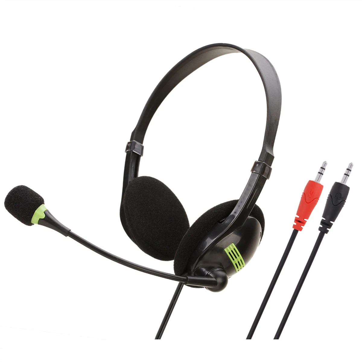 3 5mm usb gamer headset with mic for ps4 headphones for pc computer accessories headphone earphone black color free global shipping