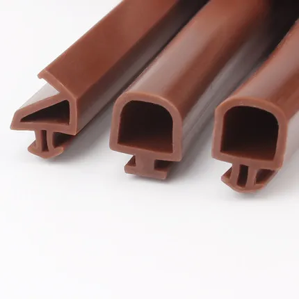 6M Bottom width 5/6/7mm EPDM sealing strips bridge aluminum door/window sealed plastic strips energy saving windows and doors