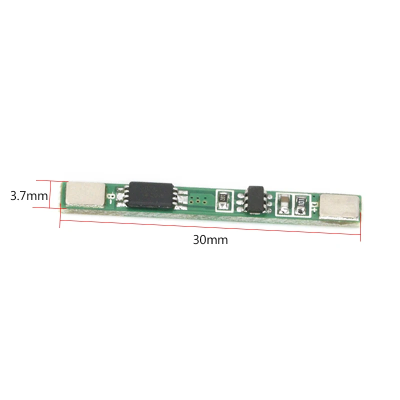 10 шт./лот 1S 3 7 V 3A Защитная плата для литий-ионного аккумулятора BMS PCM 18650 |