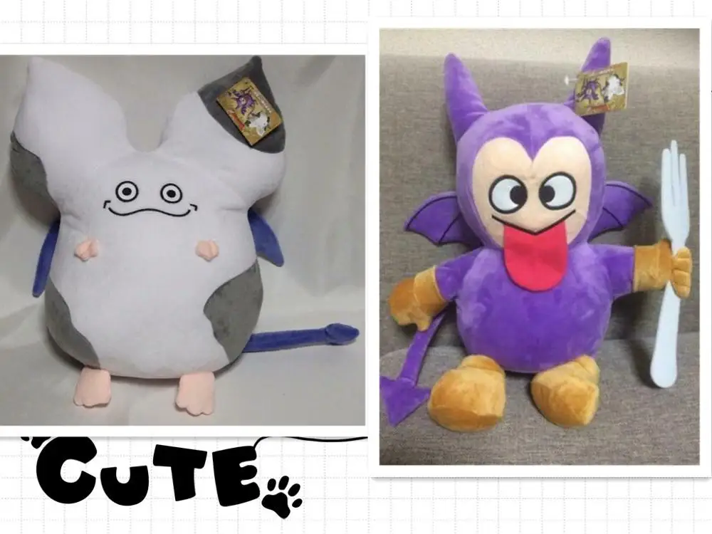 Дракон слайм AM большой плюшевый дол момомон и ребенок сатана Драк плюшевая