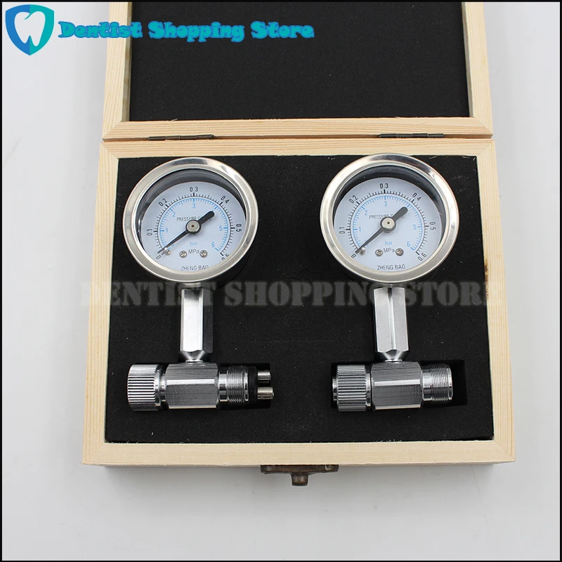 Dental Handpiece Repair Tool Pressure Meter Air Detector For Dental Air Tubrine