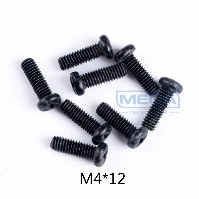 Wltoys 12428 RC автомобиль запасные части саморезы с полукруглой потайной головкой Винты с плоской головкой и крестообразным шлицем половина штифт M2 M2.3 M2.5 M3 M4 винты для RC автомобиль