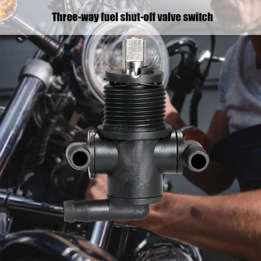 1 шт. Polaris 3 сторонний выход топливный запорный клапан черный Цвет переключатель