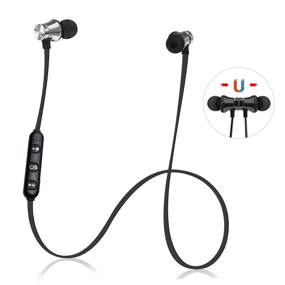 Магнитные беспроводные внутриканальные Bluetooth наушники водонепроницаемые