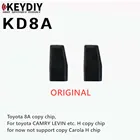 Чип keydiy KD8A H KD4D4C 46 48 ID48, транспондер для Toyota, копия, H-образный чип, фотография, инструмент для программирования