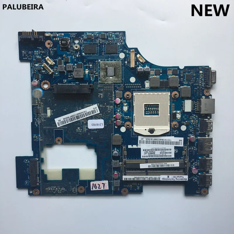 PALUBEIRA PIWG2 LA 6753P REV 1 0 системная плата подходит для Lenovo G570 Материнская ноутбука HM65