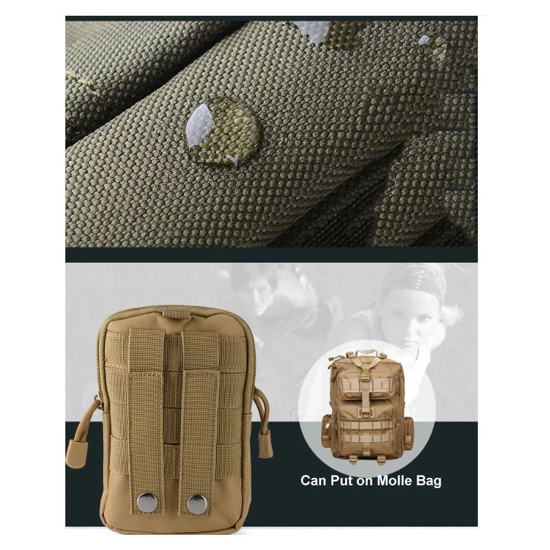 

Individual equipment outdoors Sport Phone Bag mountain-climbing Cellphone Bag Hike Mobile Phone Bag Case For Iphone Samsung Mi