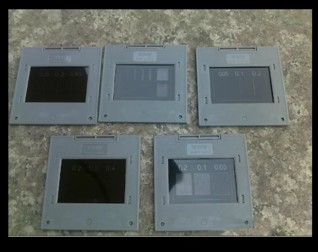 5 шт. одного разрез решетка светильник помех дифракционные физическая оптика