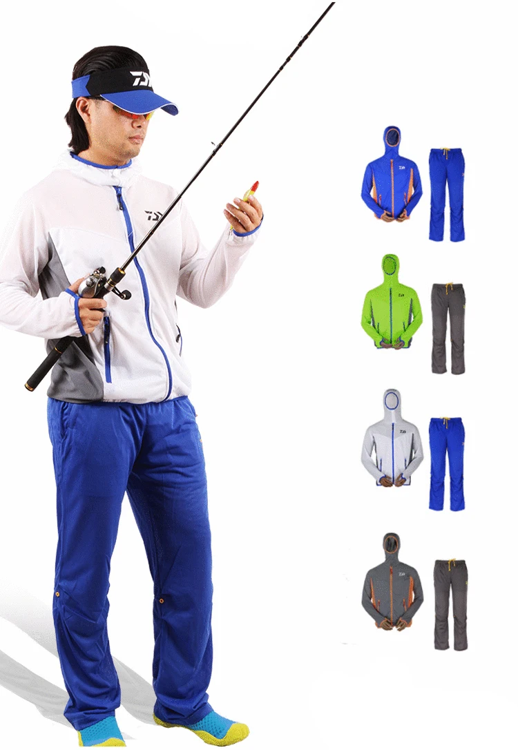 Daiwa комплекты одежды для рыбалки на открытом воздухе Мужская дышащая